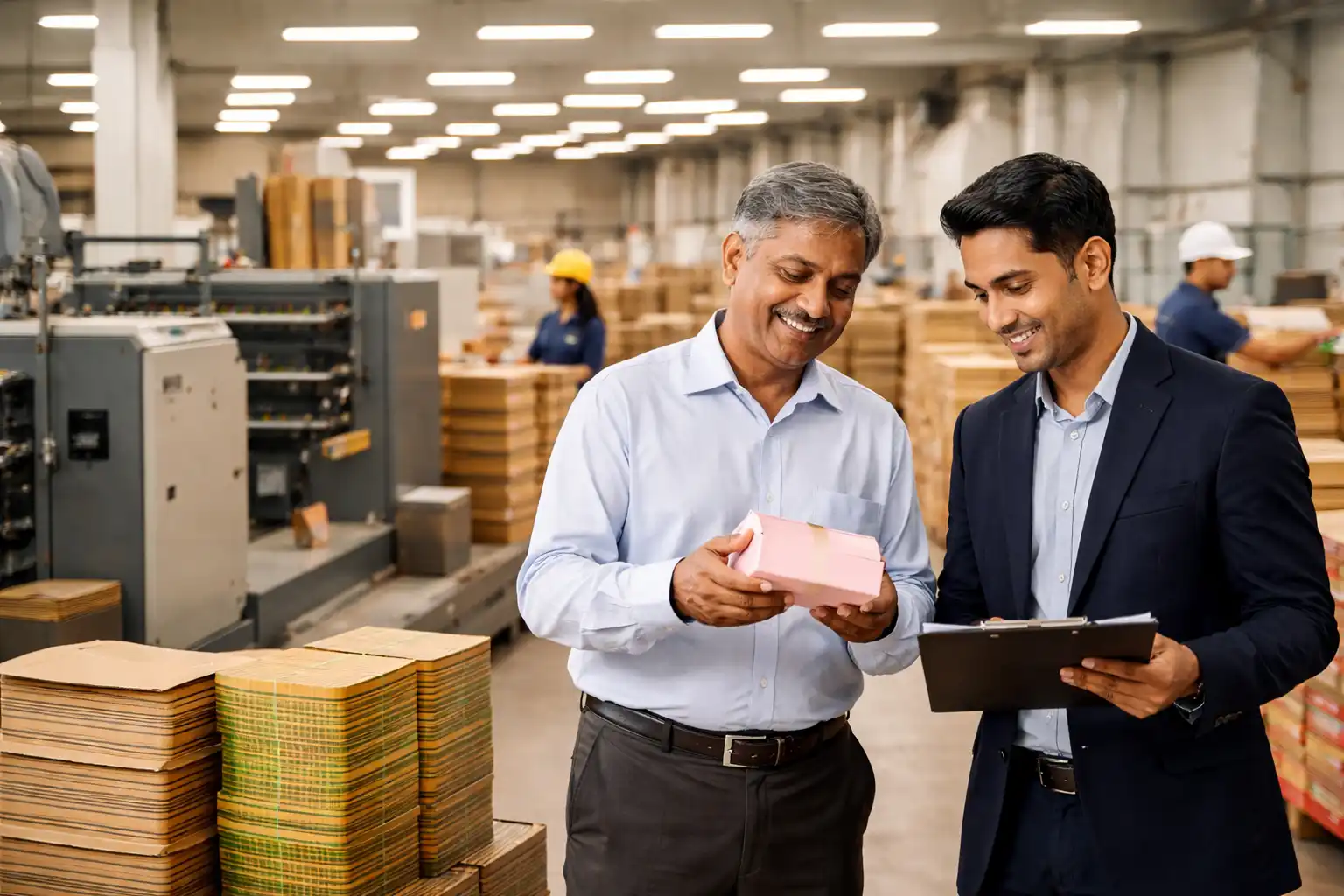 Kalkaji Box Manufacturers production unit